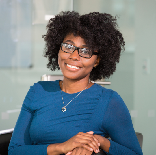 Female that representing testcode bootcamp section